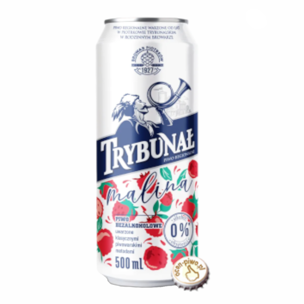 Piwo Trybunał Malina 0% 250 ml