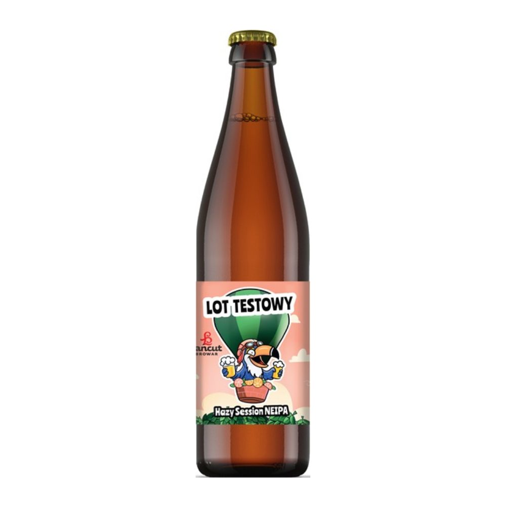 Piwo Łańcut Lot testowy 4,4% 500 ml