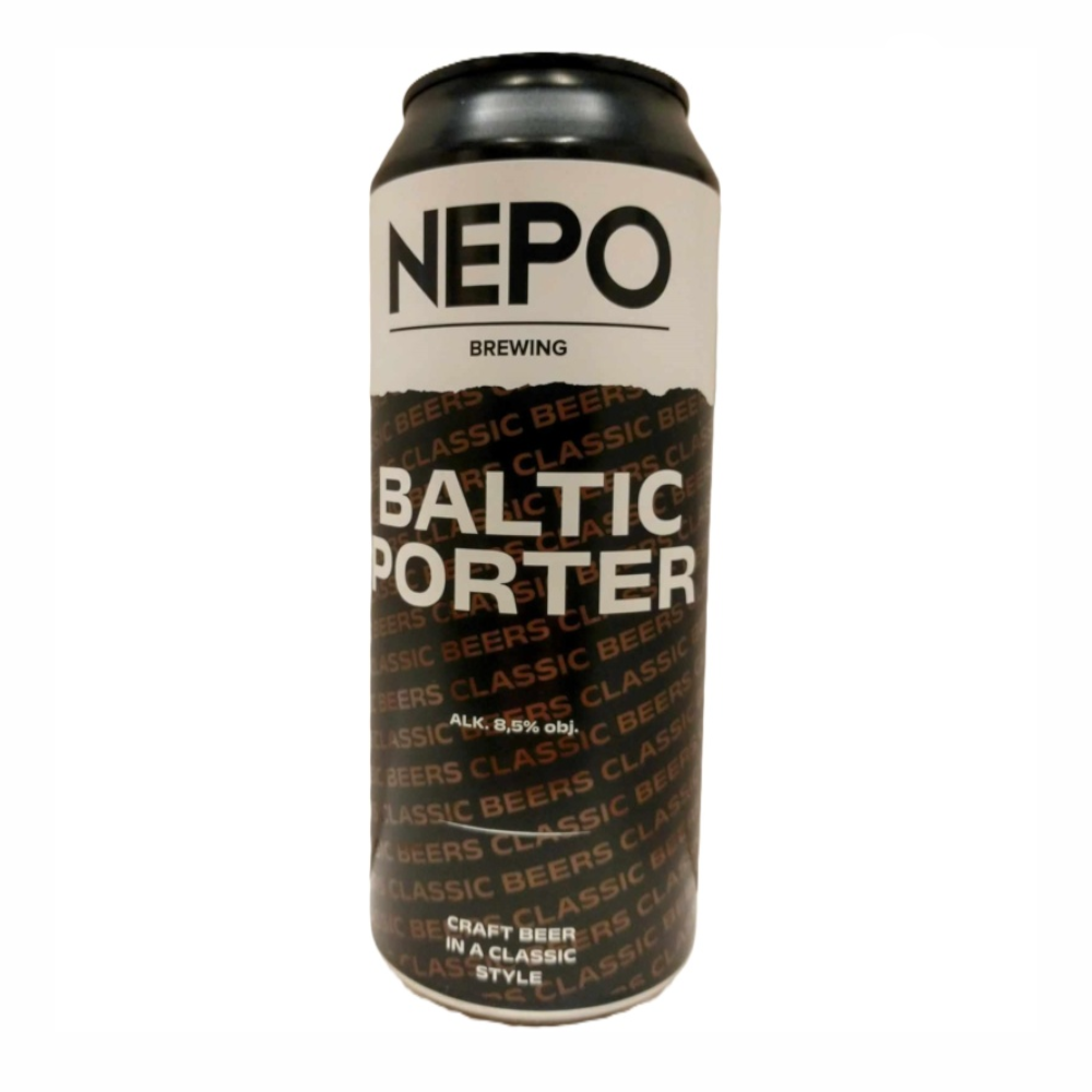 Piwo Nepomucen Baltic Porter 8,5% 500 ml