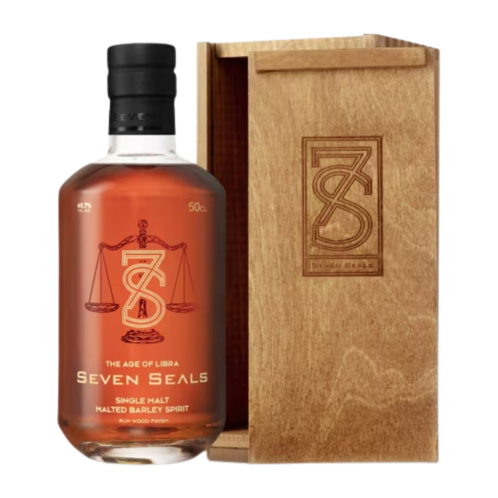 ​Whisky Single Malt Seven Seals The Age of Libra Rum Finish 49,7% 500 ml