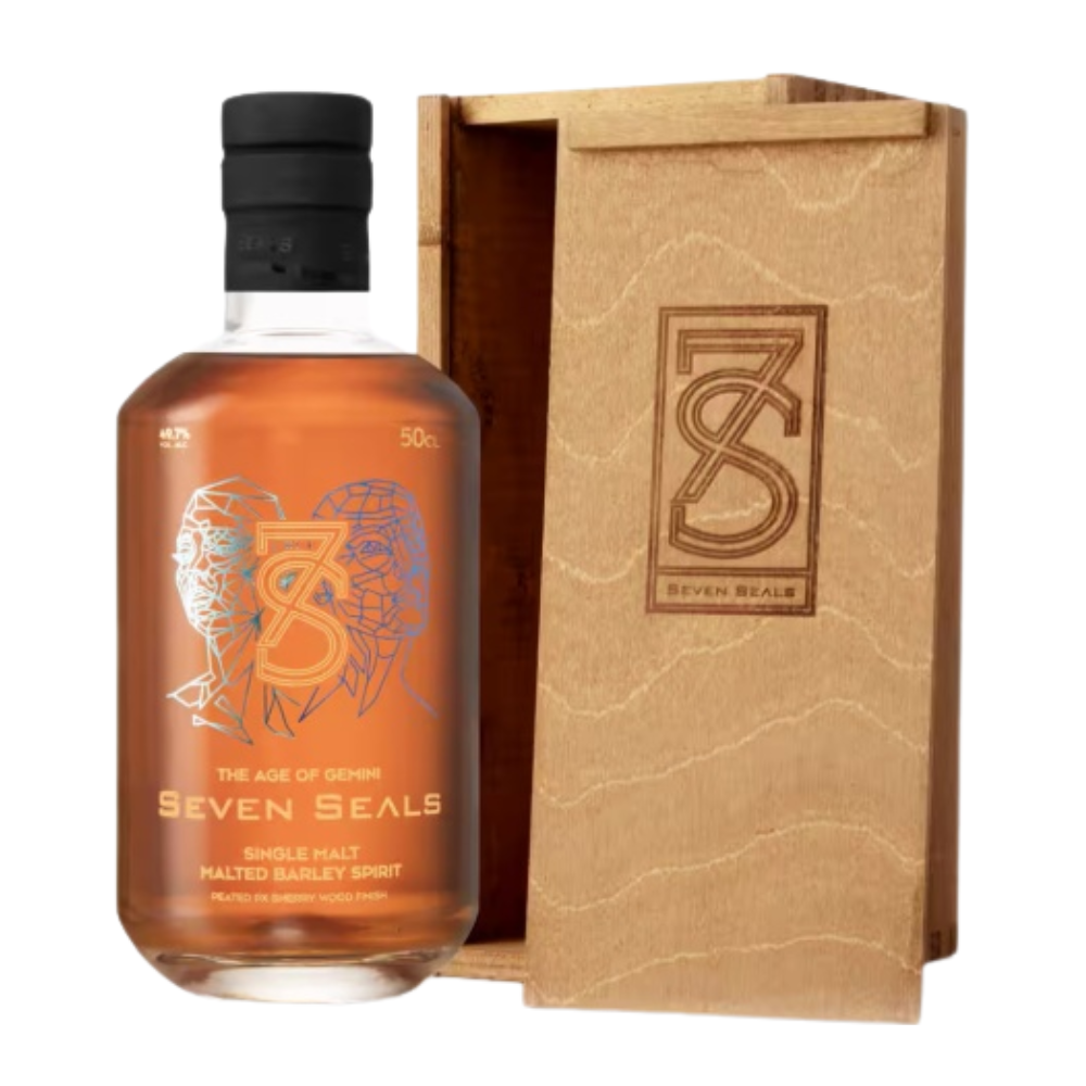 Whisky Seven Seals The Age of Gemini Peated PX Finish 49,7% 500 ml