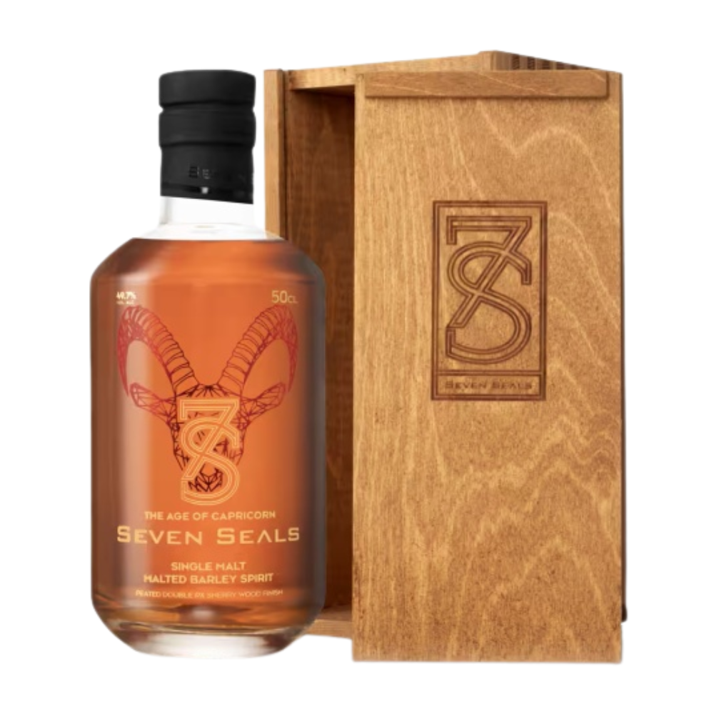 Whisky Seven Seals The Age of Capricorn Peated PX Finish 49,7% 500 ml