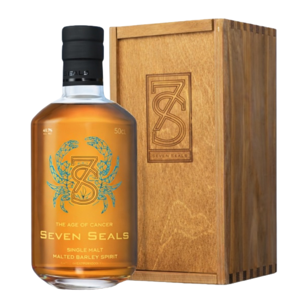 Whisky Seven Seals The Age of Cancer Peated Sherry Finish 49,7% 500 ml