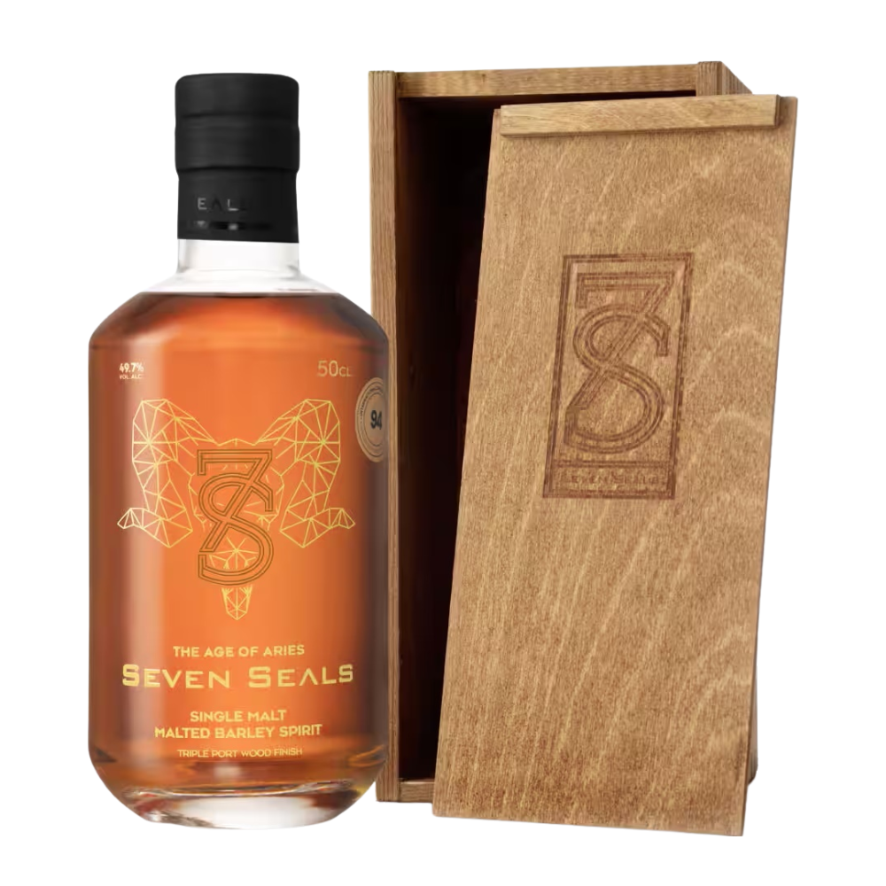 Whisky Seven Seals The Age of Aries Triple Port 49,7% 500 ml pudełko