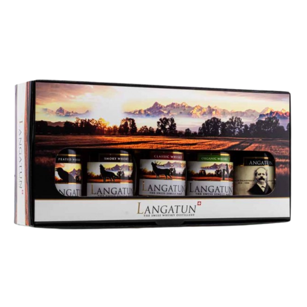 Whisky Seven Seals Langatun Gift Set 46% 5 x 50 ml