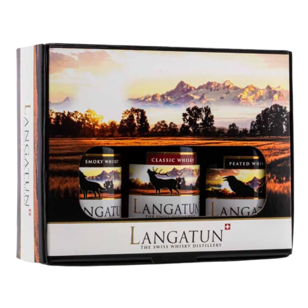 Whisky Seven Seals Langatun Gift Set 46% 3 x 50 ml