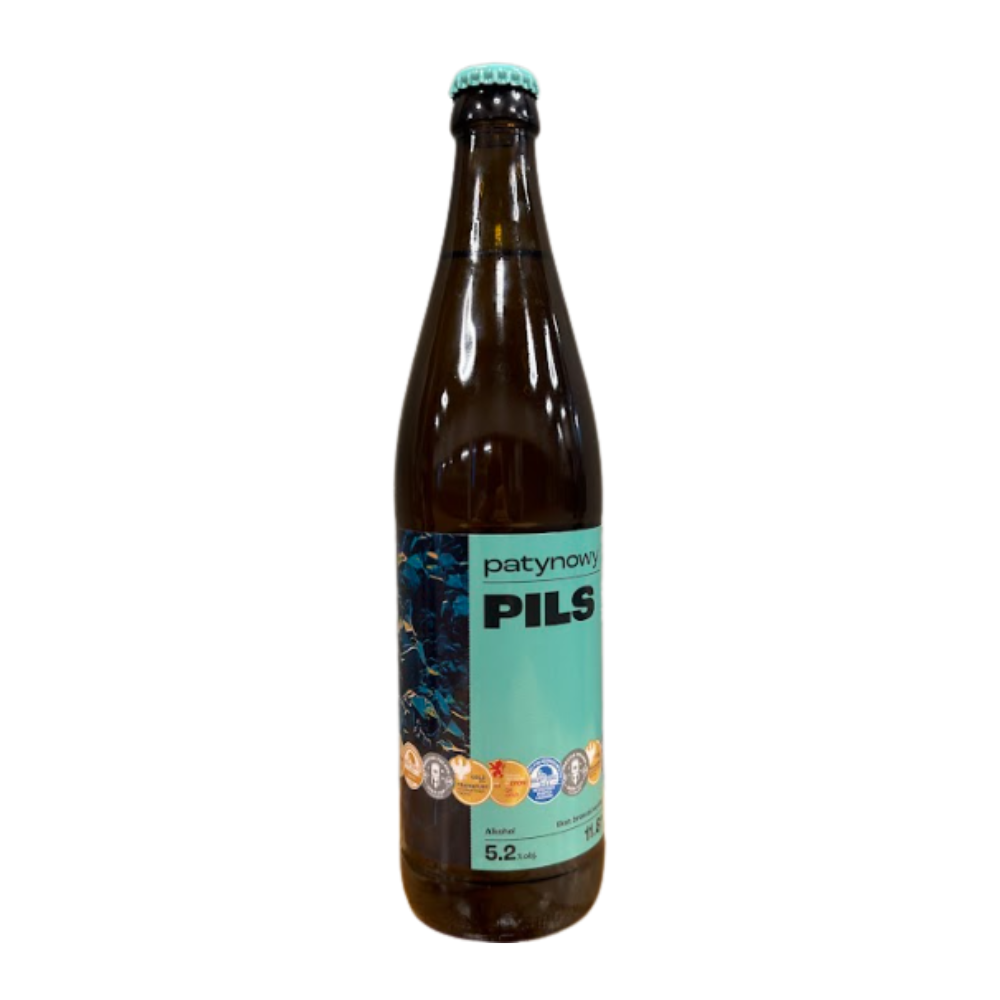 Piwo Browar Górniczo-Hutniczy Patynowy Pils 5,2% 500 ml