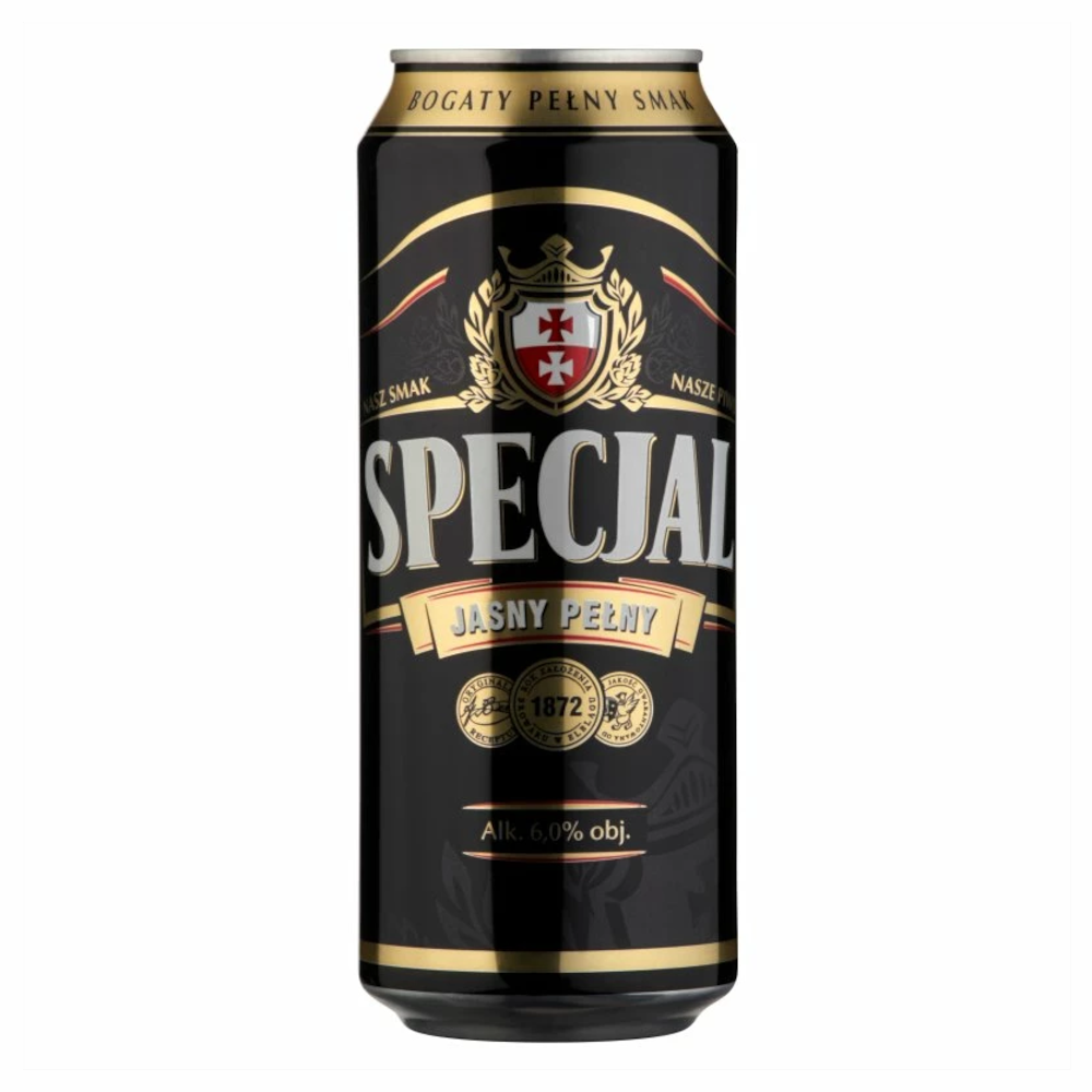 Piwo Specjal Jasne Pełne 5,6% 500 ml puszka