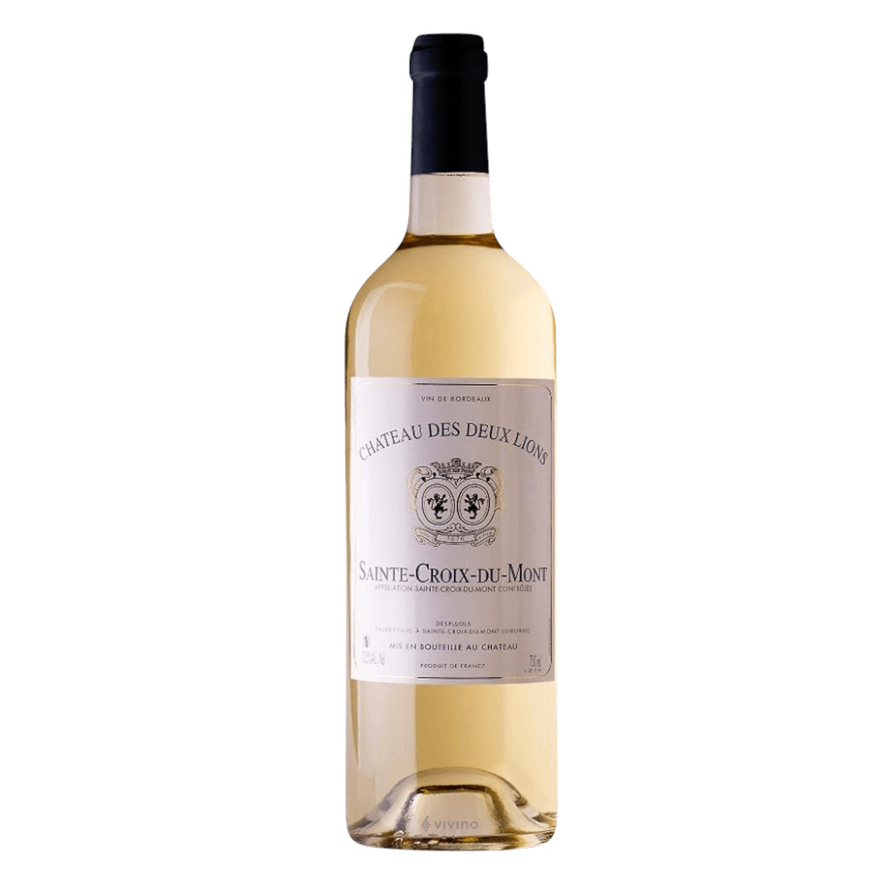 Wino Château des Deux Lions Sainte-Croix-du-Mont 13% białe słodkie 750 ml