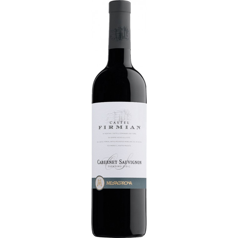 Wino Castel Firmian Cabernet Sauvignon Mezzacorona Trentino DOC  wytrawne czerwone 13,5 % 750 ml
