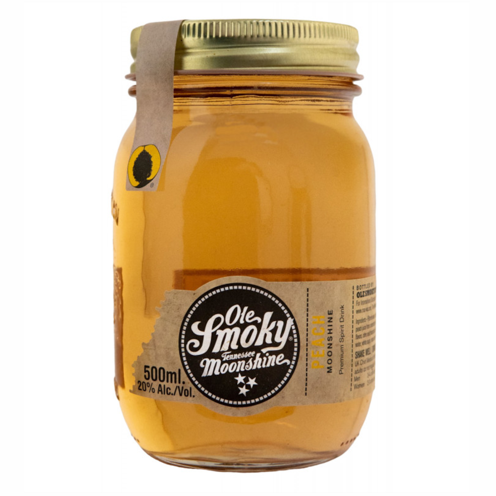Bourbon Ole Smoky Peach 20% 500 ml