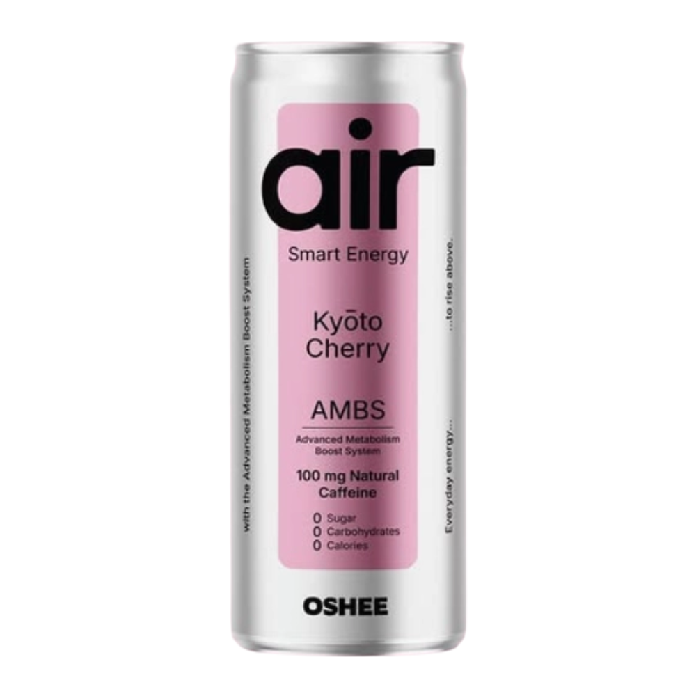 Energetyk Oshee Air Energy Drink Kyoto Cherry Zero 250ml DRS