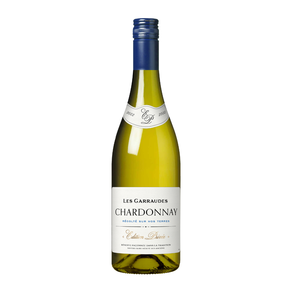 Wino Les Garraudes Chardonnay 11% białe wytrawne 750 ml