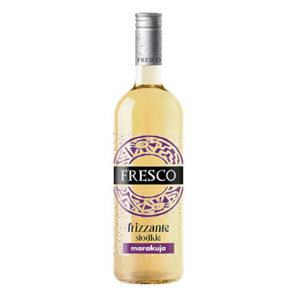 Wino Fresco Frizzante Marakuja 0% białe słodkie 750 ml