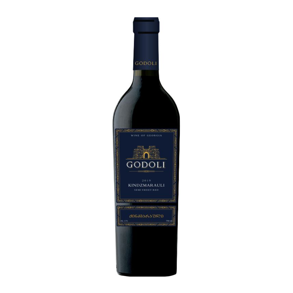 Wino Godoli Kindzmarauli 11% czerwone półsłodkie 750 ml