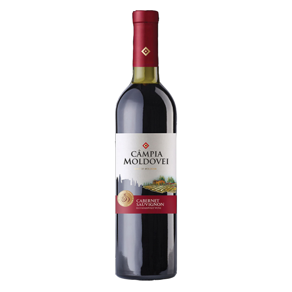 Wino Campia Moldovei Cabernet Sauvignon 12,5% czerwone półsłodkie 750 ml