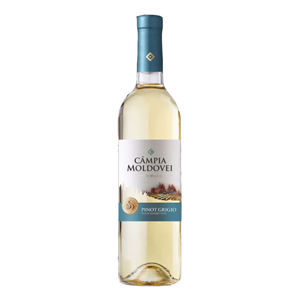 Wino Campia Moldovei Muscat 12,5% białe półsłodkie 750 ml