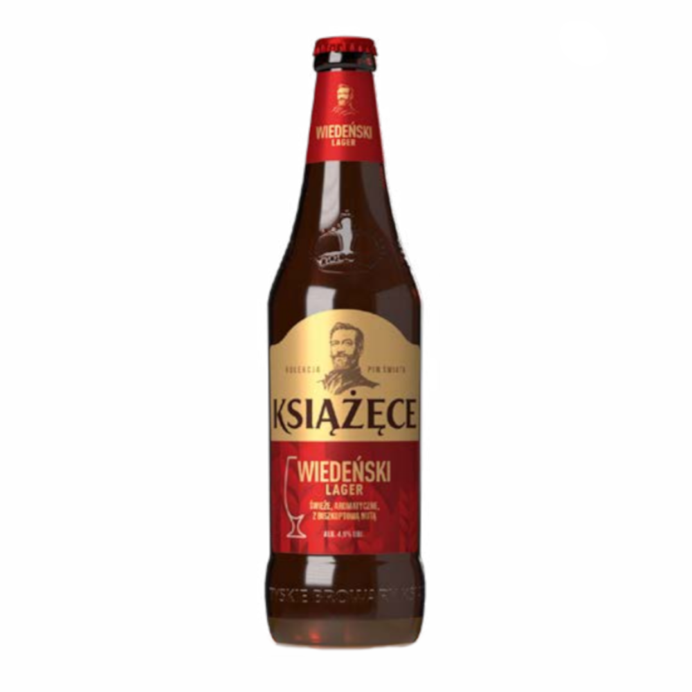 Piwo Książęce Wiedeński Lager 4,9% 500 ml