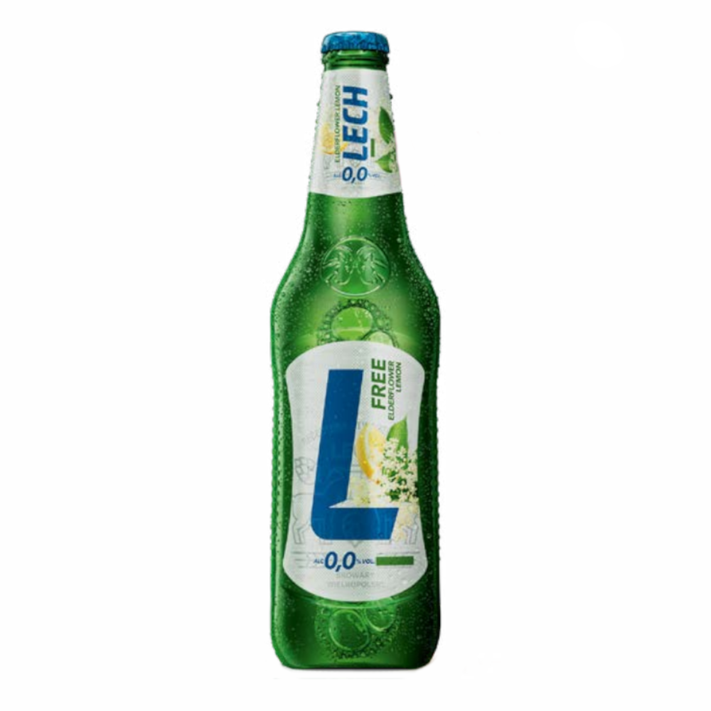 Piwo Lech Elderflower Lemon Free 0,0% 500 ml
