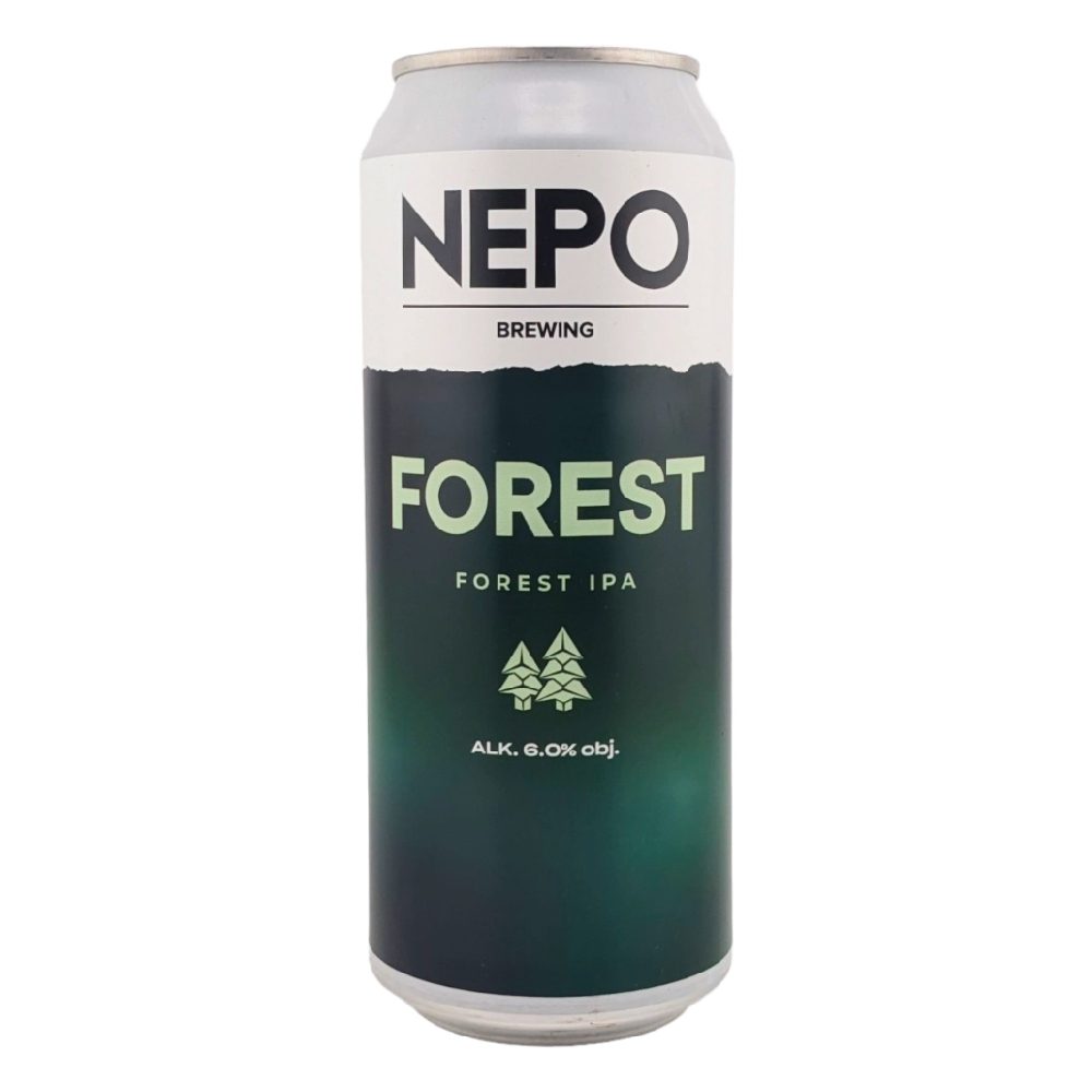 Piwo Nepo Forest IPA 5,5% 500 ml Puszka DRS