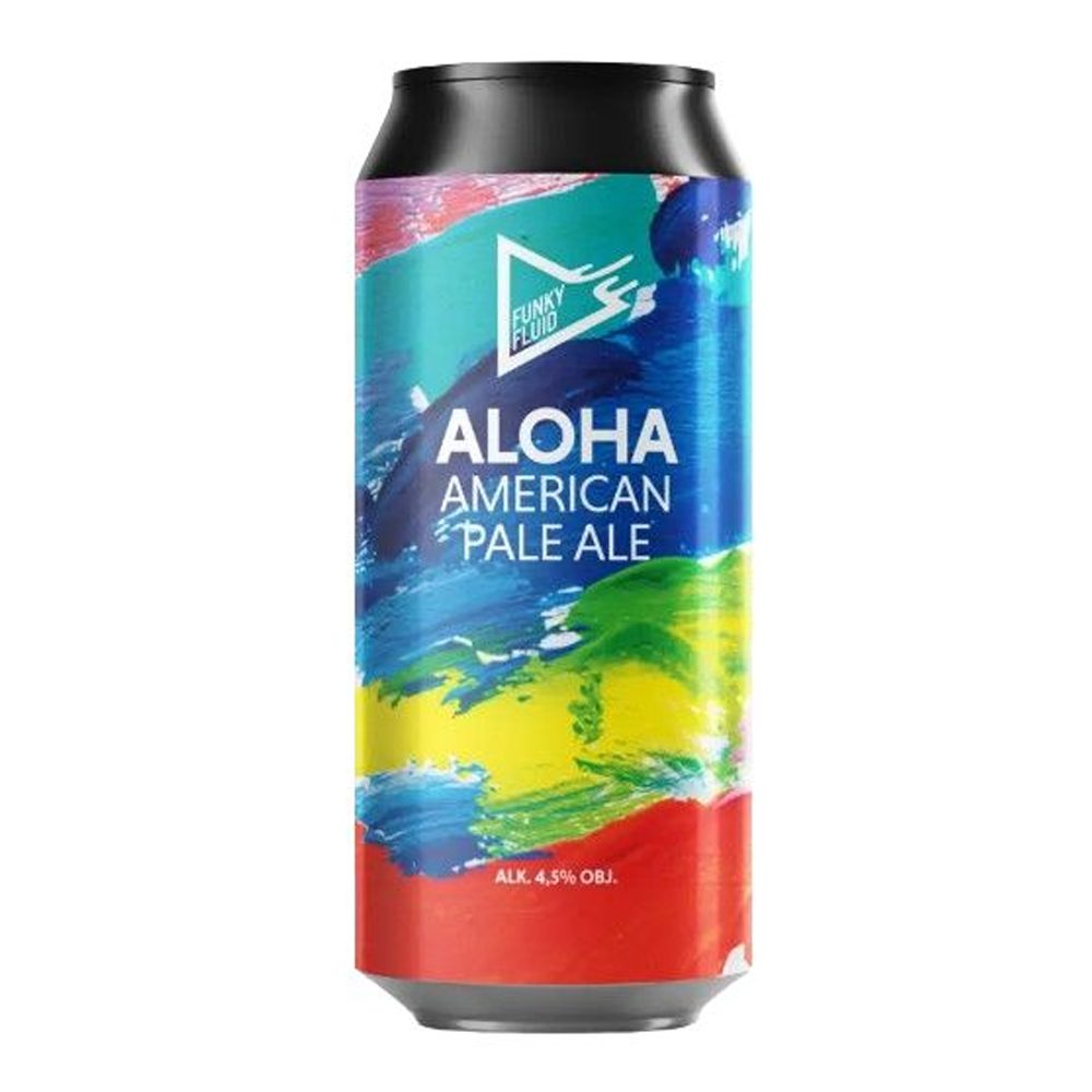 Piwo Funky Fluid Aloha 4,5% 500 ml puszka DRS