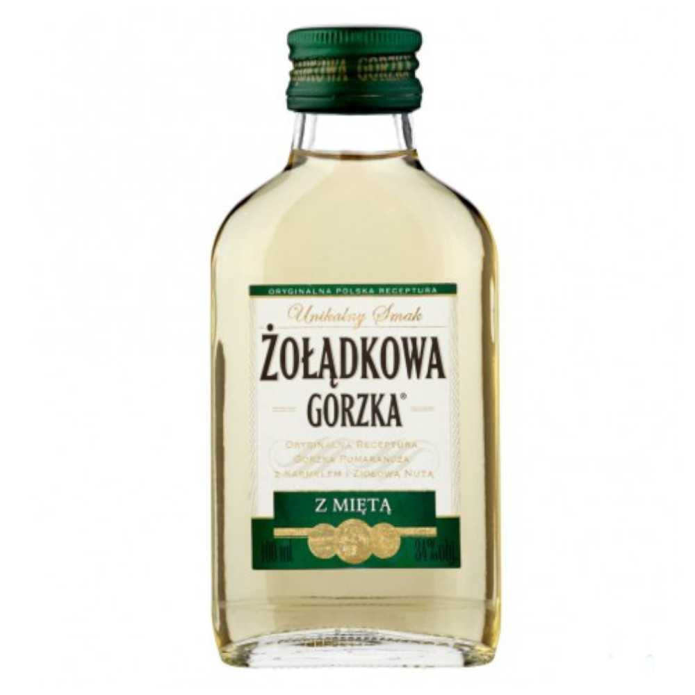 Wódka Żołądkowa Gorzka Mięta 34% 100 ml