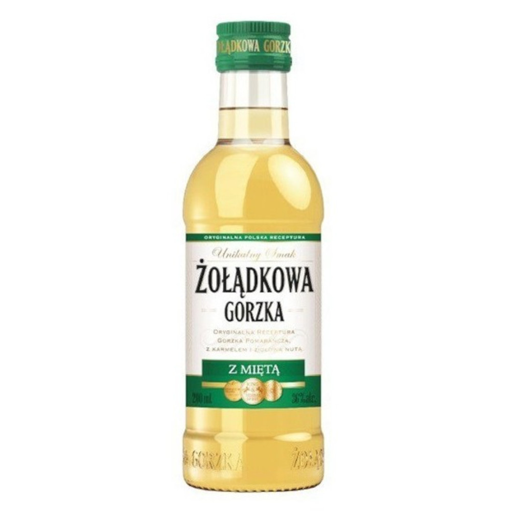 Wódka Żołądkowa Gorzka Mięta 34% 200 ml