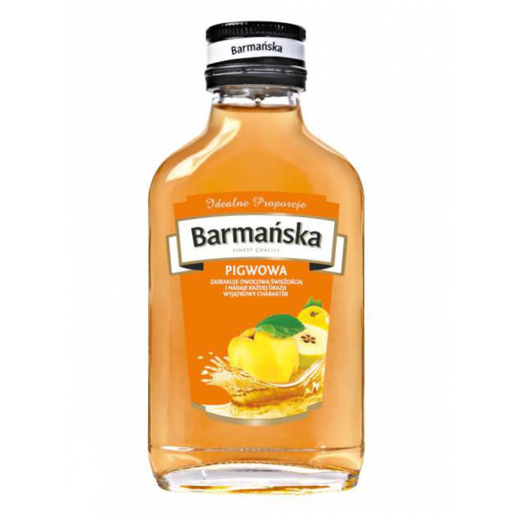 Wódka Barmańska Pigwowa 21% 100 ml