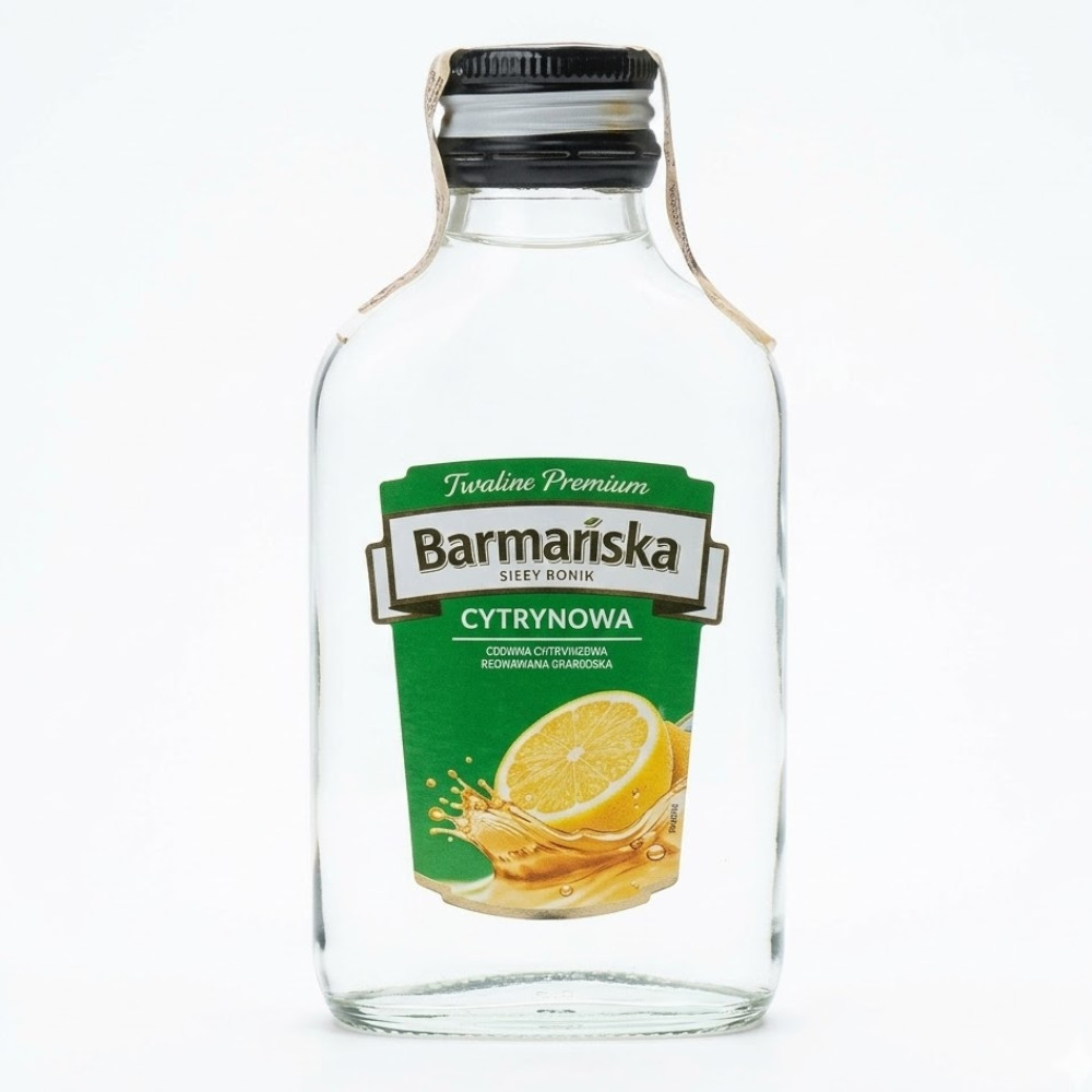 Wódka Barmańska Cytryna 18% 100 ml