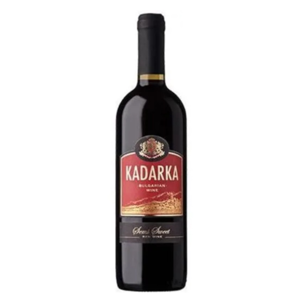 Wino Kadarka Exclusive 11% czerwone półsłodkie 750 ml