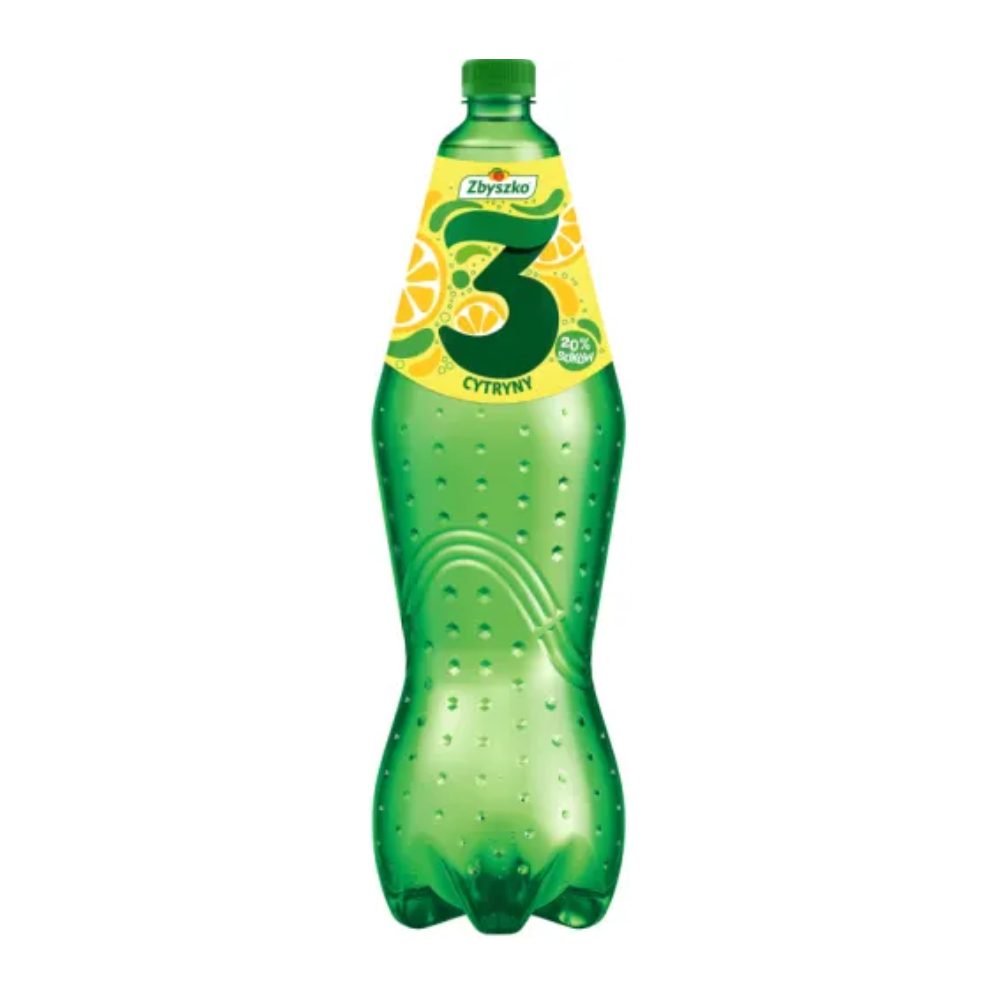 Napój Zbyszko 3 Cytryny 1750 ml DRS