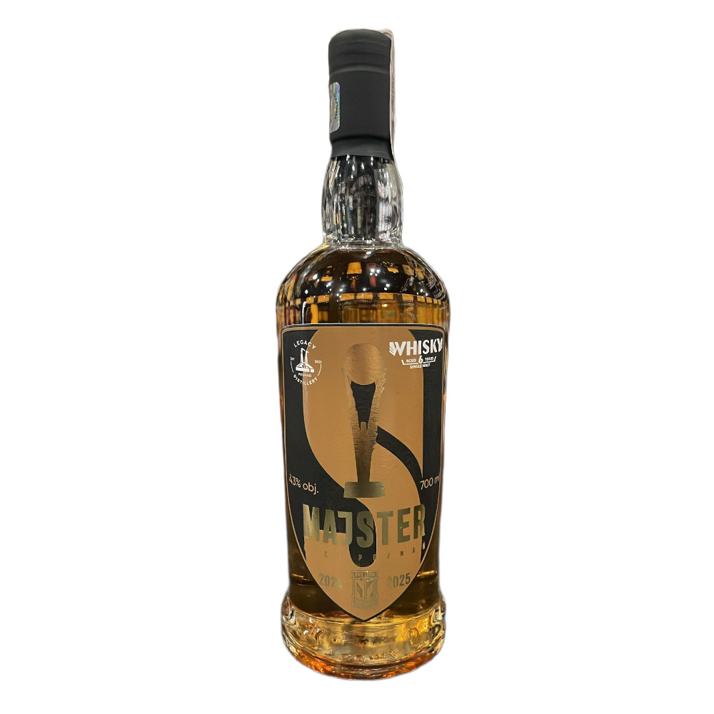 Whisky KKS Lech Poznań Majster 43% 700 ml