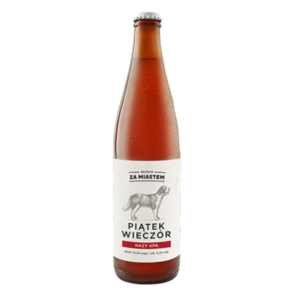 Piwo Za miastem Piątek Wieczór Hazy APA 6,2% 500 ml