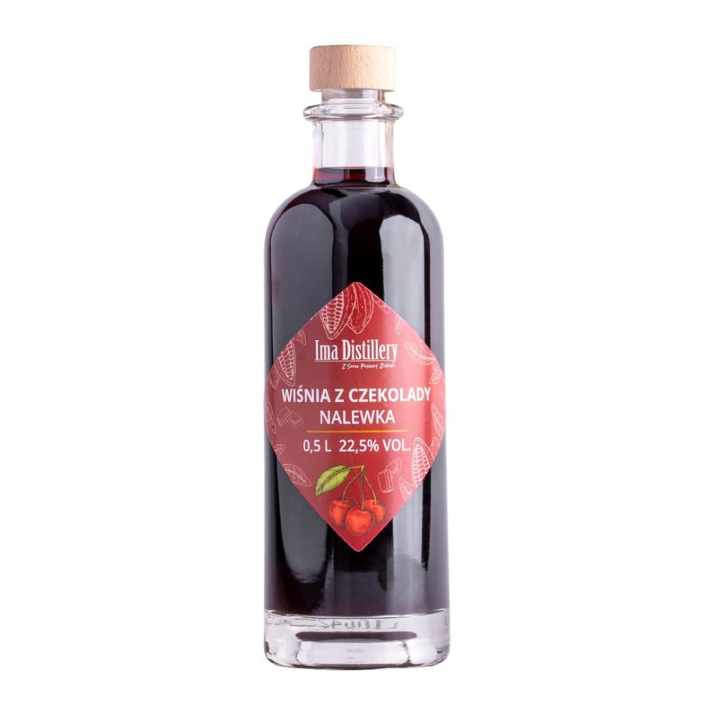 Nalewka Ima Distillery Wiśnia z Czekolady 22,5% 500 ml