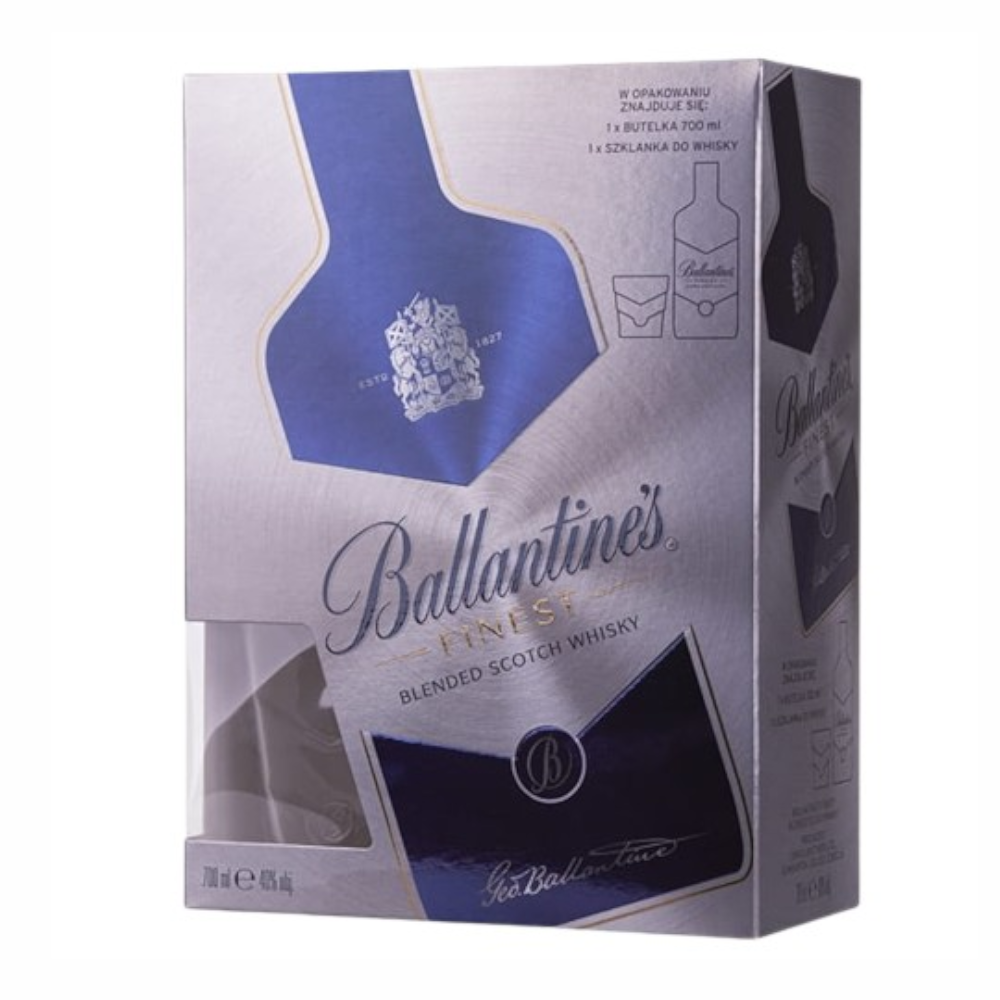 Whisky Ballantine's Finest 40% 700 ml + miniaturka