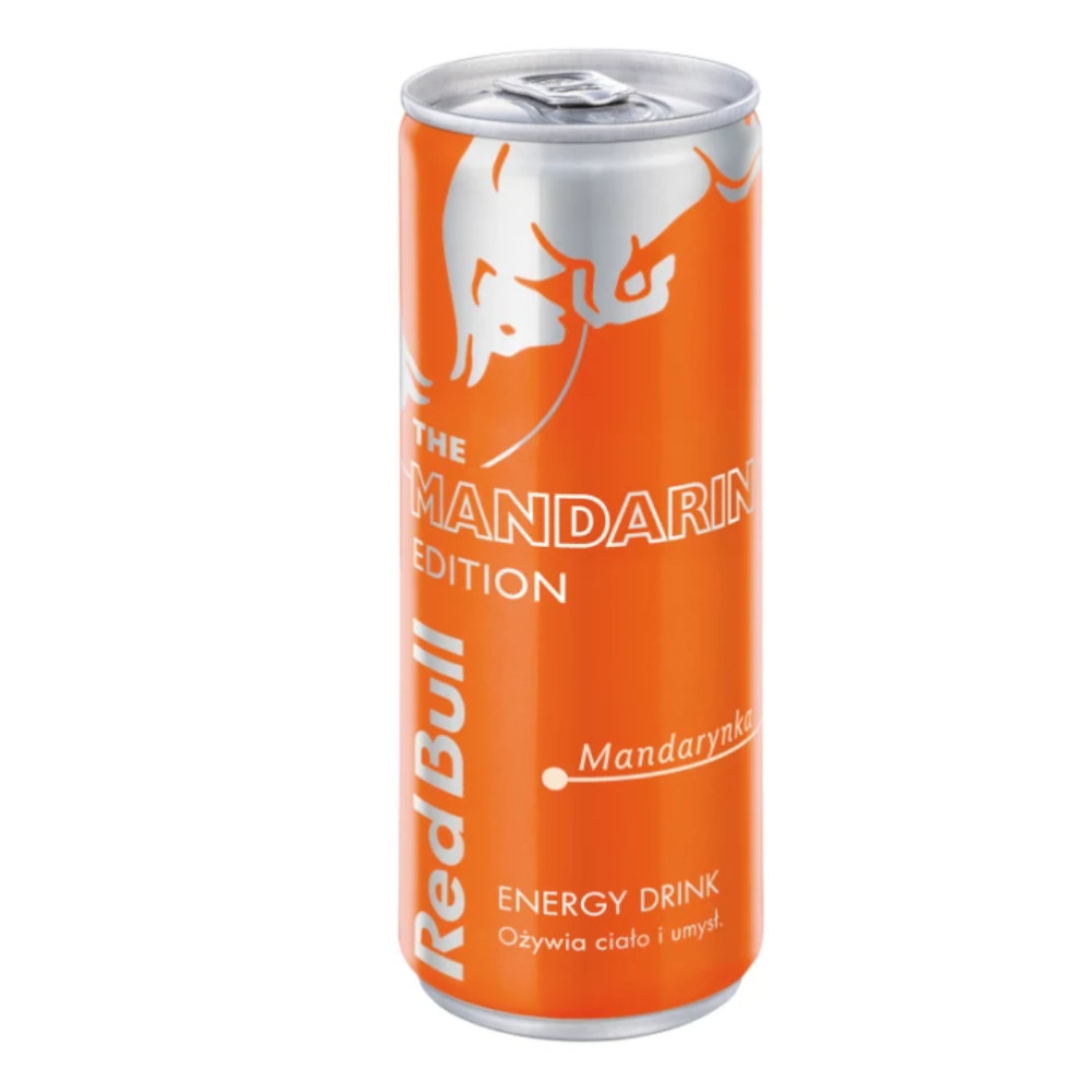 Napój energetyczny Red Bull Summer Mandarynka 250 ml puszka