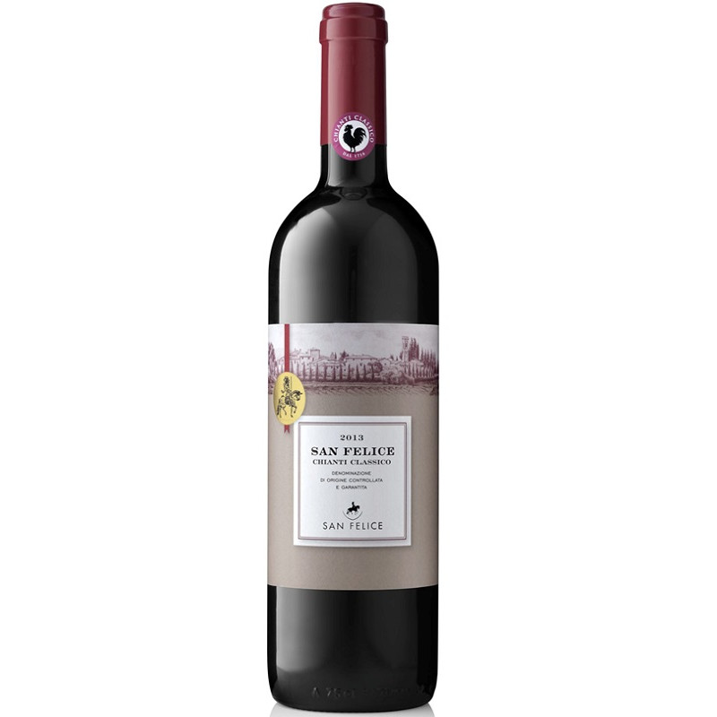 Wino Chianti Classico San Felice, D.O.C.G. wytrawne czerwone 14 % 750 ml