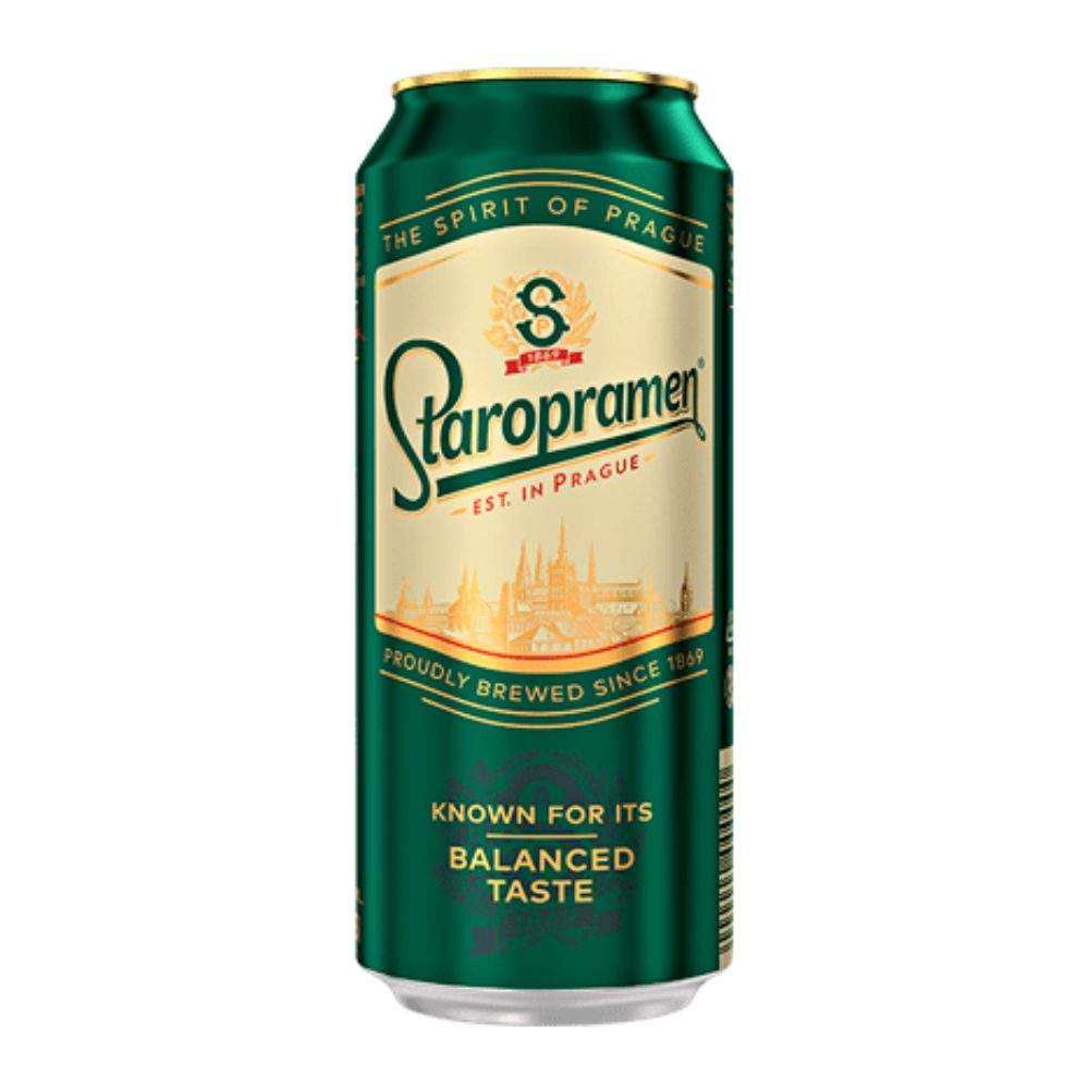Piwo Staropramen Premium 5% 500 ml puszka