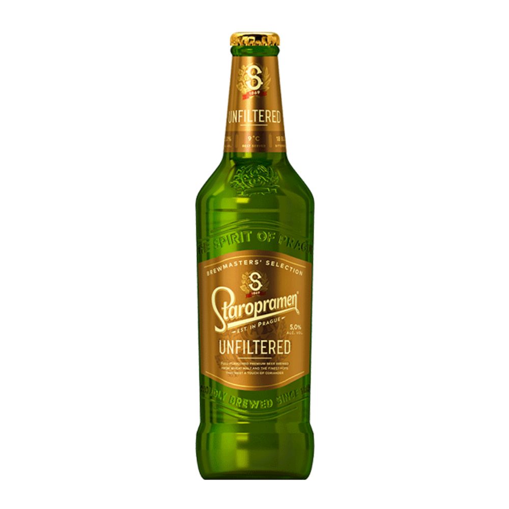 Piwo Staropramen Unfiltered 5% 500 ml