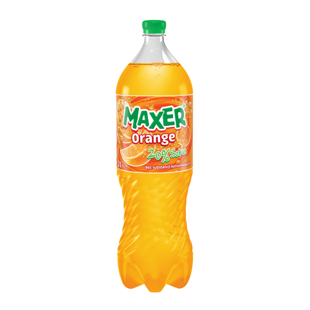 Napój Maxer Orange 2000 ml DRS