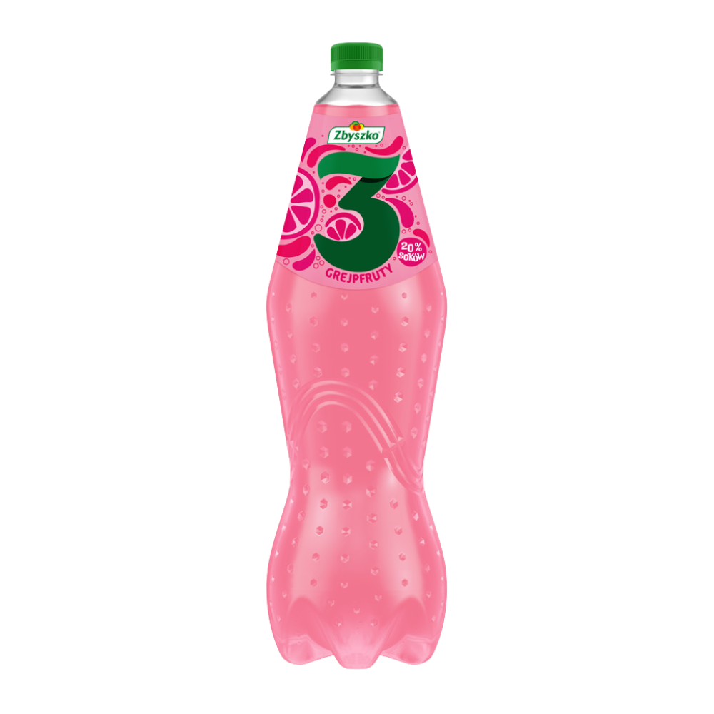 Napój Zbyszko 3 Grejpfruty 1750 ml
