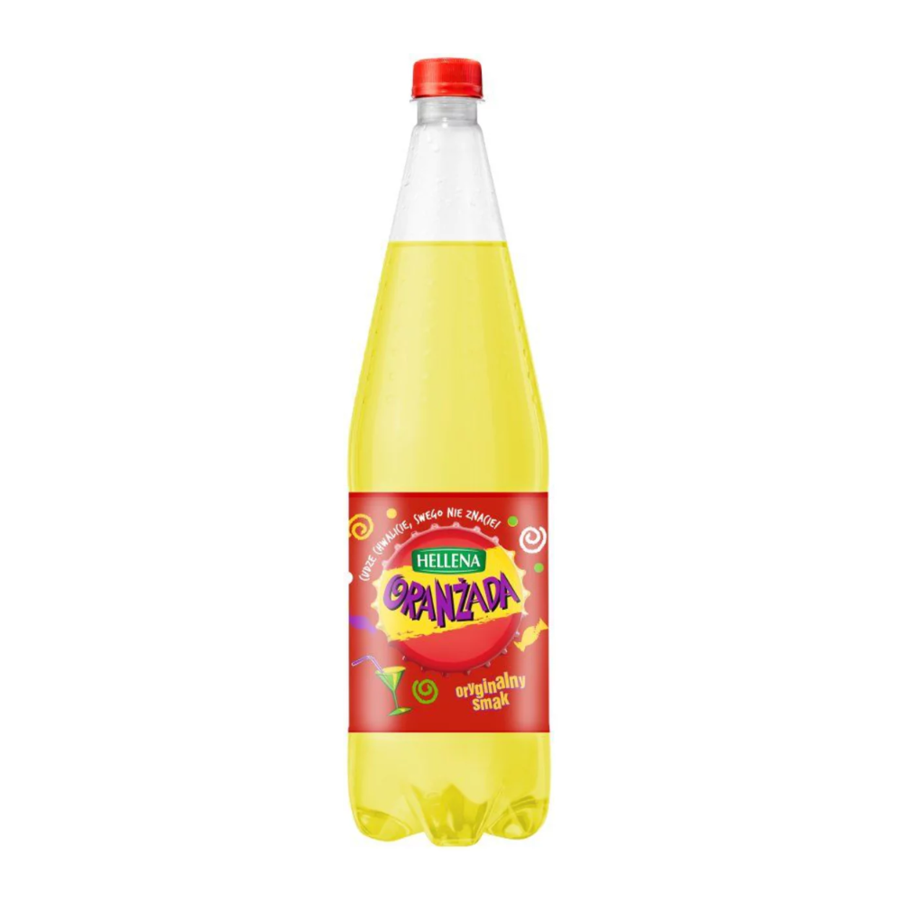 Napój Hellena Oranżada Żółta 1250 ml DRS
