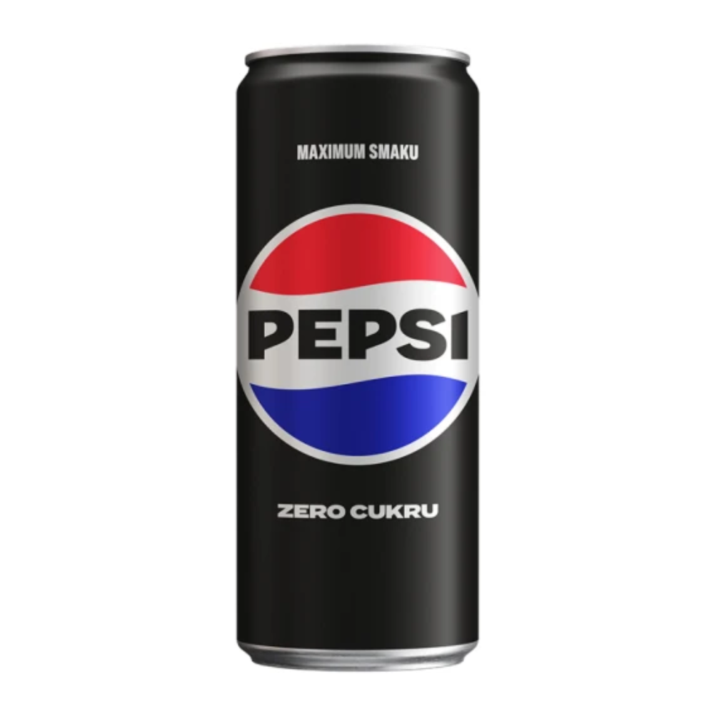 Napój Pepsi Zero Cukru 330 ml puszka DRS
