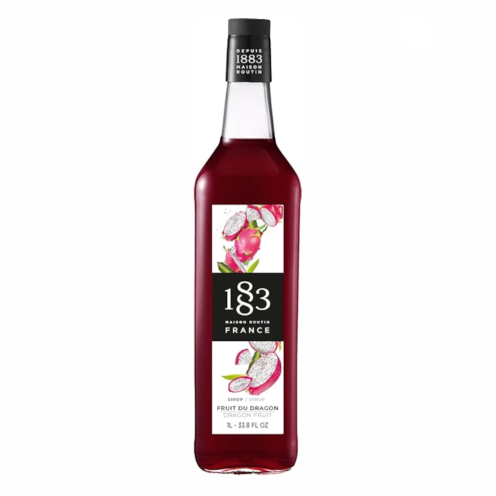 Syrop 1883 Routin Dragon Fruit (Smoczy owoc), szklana butelka 1000 ml