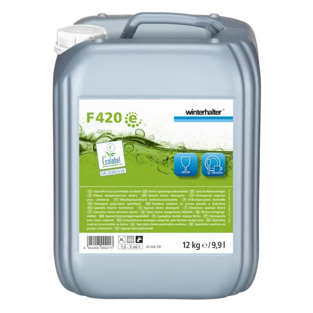 Płyn myjący Winterhalter F 420 E do zmywarek przemysłowych 12 kg