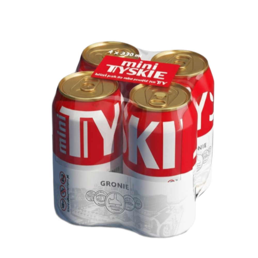 Piwo Tyskie Gronie 5,2% 6 x 4 pak  330 ml Puszka