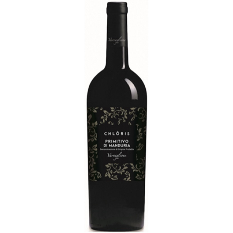 Wino Chloris Primitivo Di Manduria wytrawne czerwone 14 % 750 ml