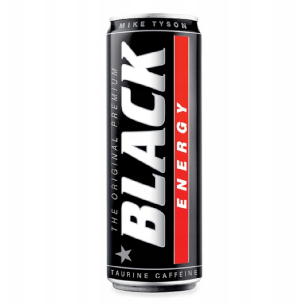 Energetyk Black Energy Mike Tyson 250 ml Puszka DRS