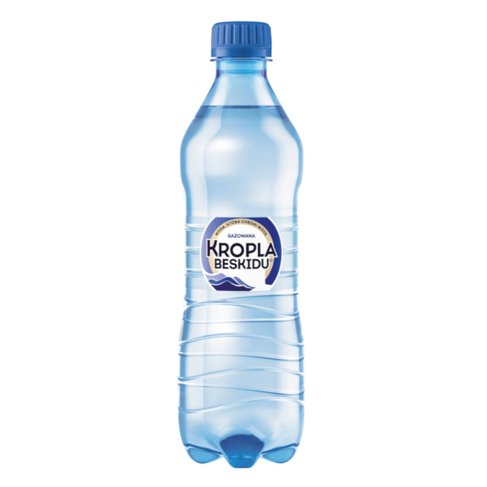 Woda Kropla Beskidu gazowana 500 ml DRS