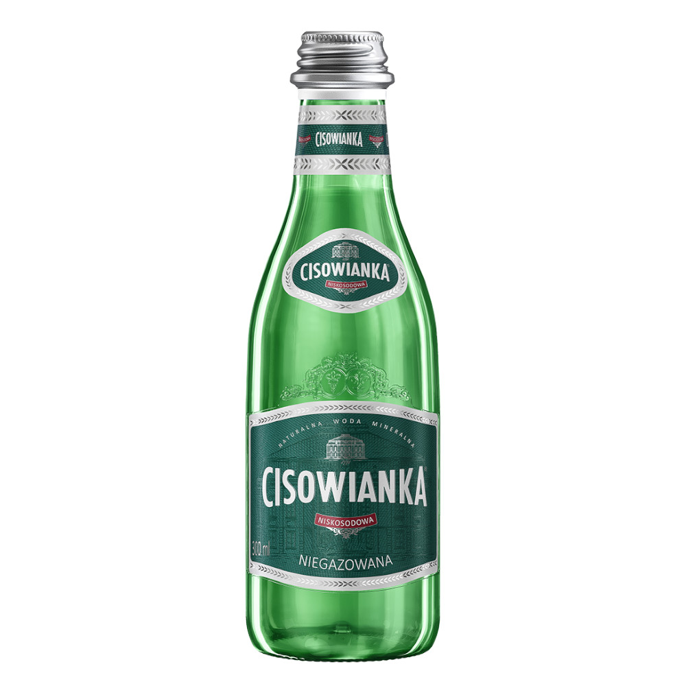 Woda Cisowianka niegazowana szkło 330 ml